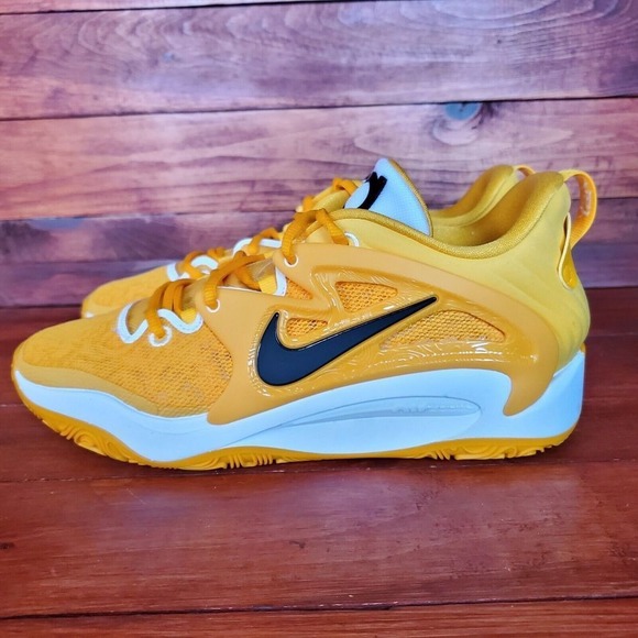 Nike KD 15 TB Promo Basketball Shoes‎ Men Sz 8.5 University Gold DX6648-701 New - Picture 1 of 7